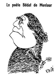 bedal-mondaur Caricature P.Bédat